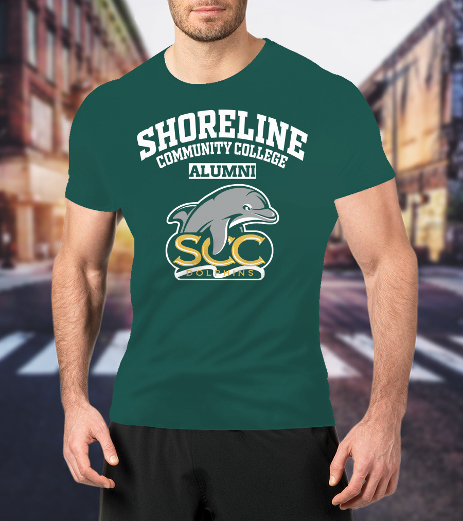 Shoreline Community College Alumni SCC Dolphins T-Shirt