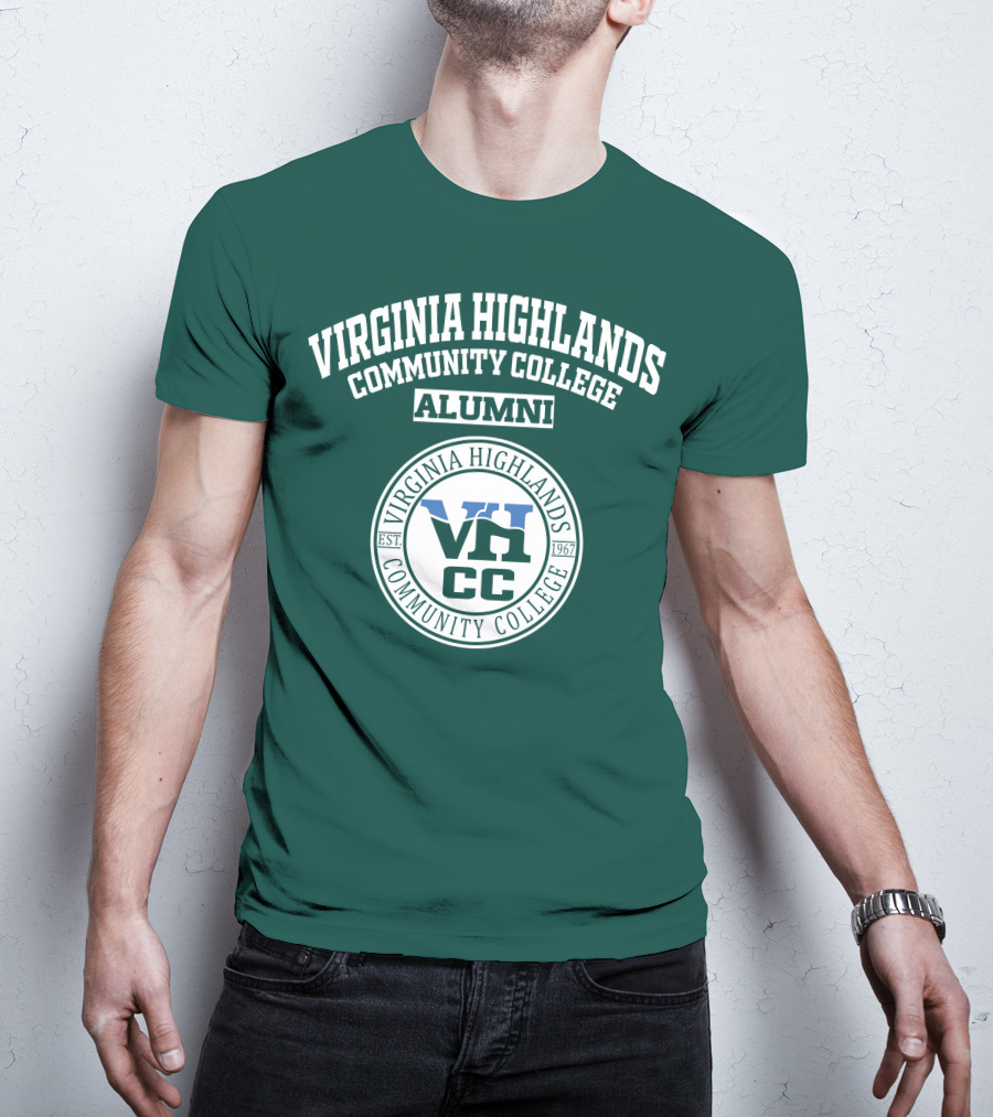 Virginia Highlands Community College Alumni Est 1967 VHCC T-Shirt