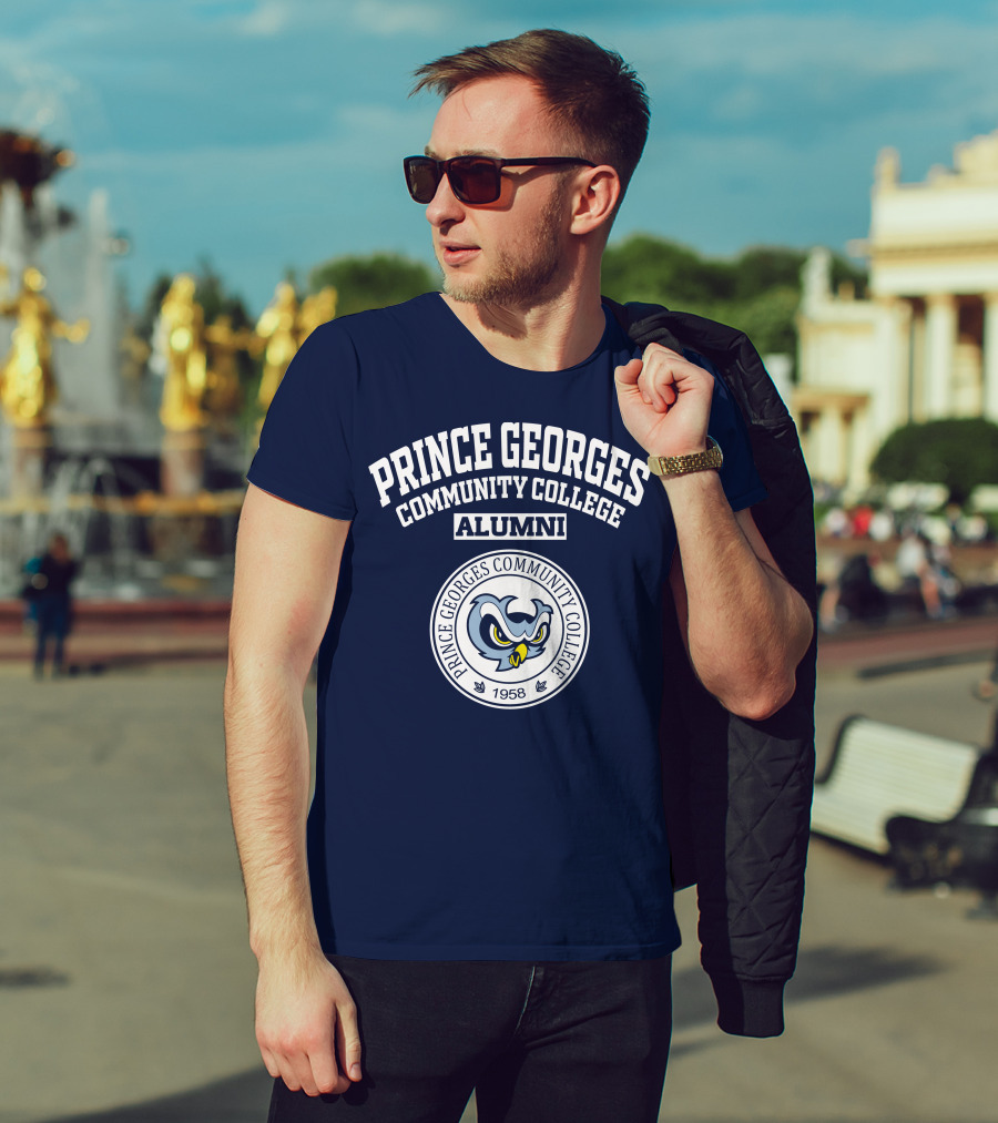 Prince Georges Community College Alumni 1958 Owl T-Shirt