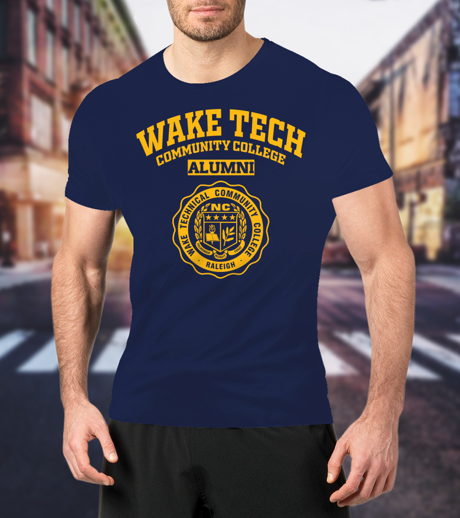 Wake Technical Community College Raleigh Alumni Seal T-Shirt