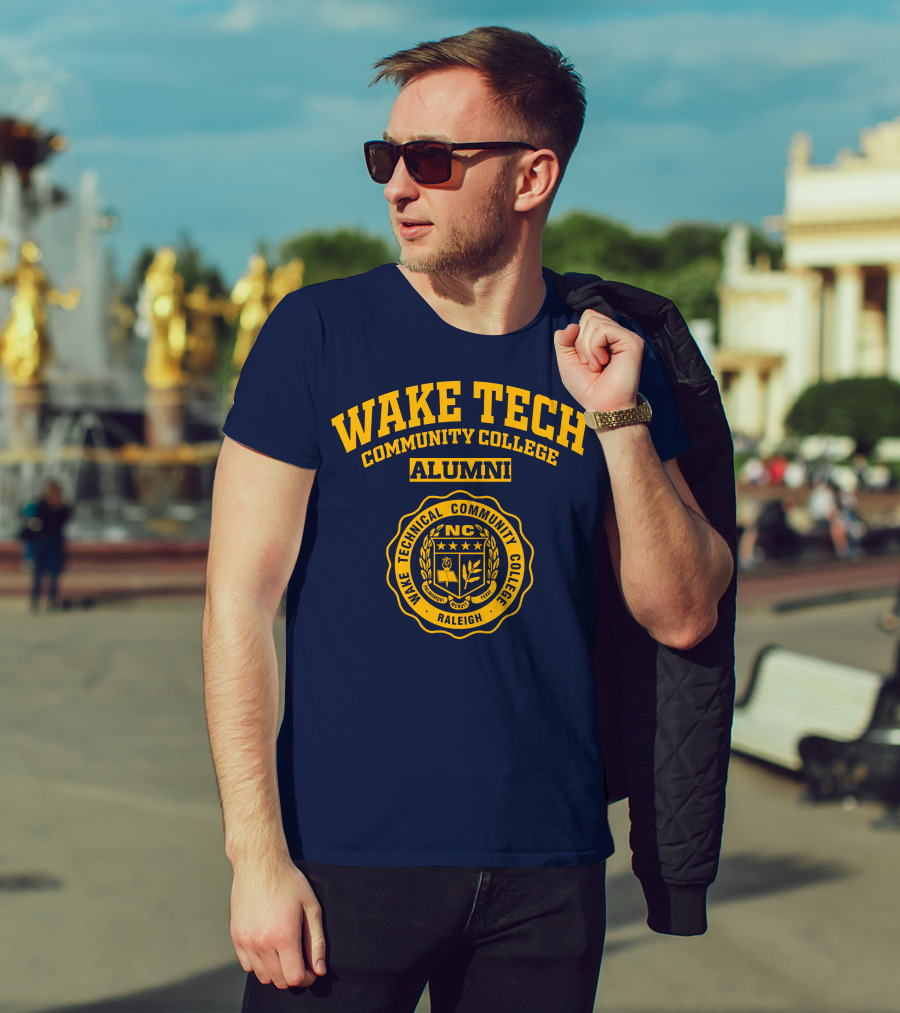 Wake Technical Community College Raleigh Alumni Seal T-Shirt
