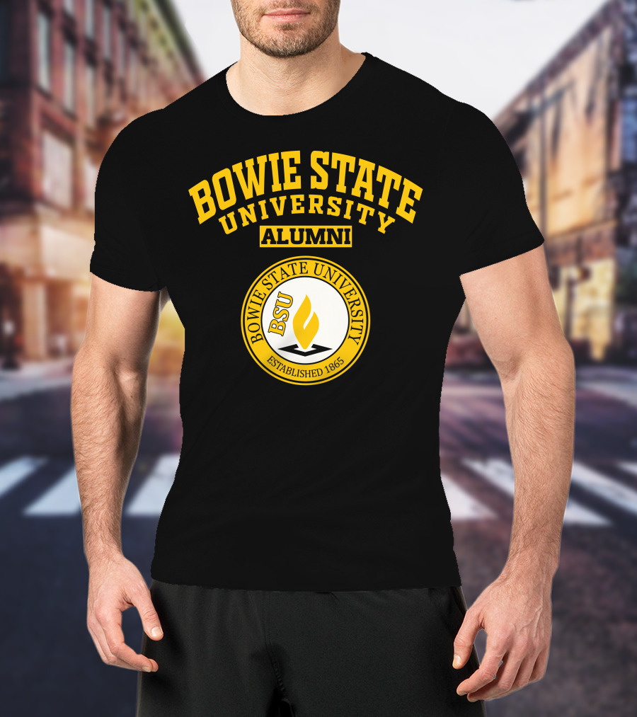 Bowie State University Alumni BSU Established 1865 T-Shirt