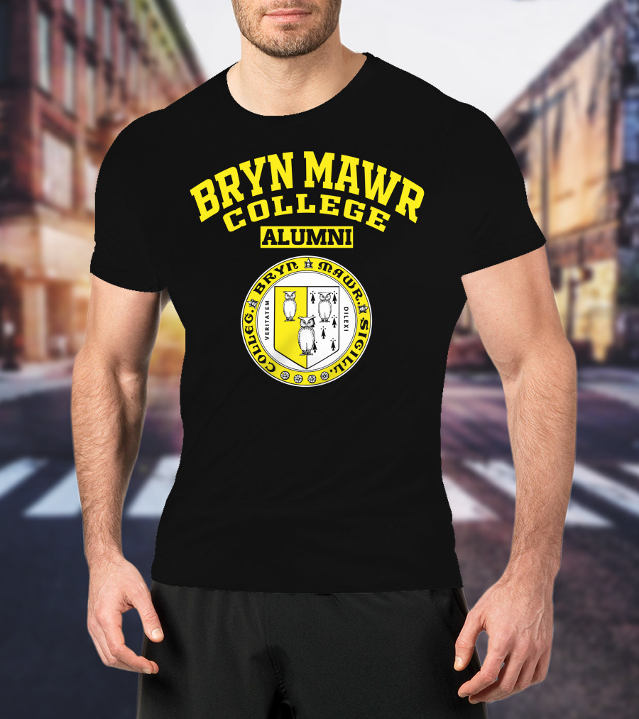 Bryn Mawr College Alumni Veritatem Dilexi Sigillum Owl Seal T-Shirt