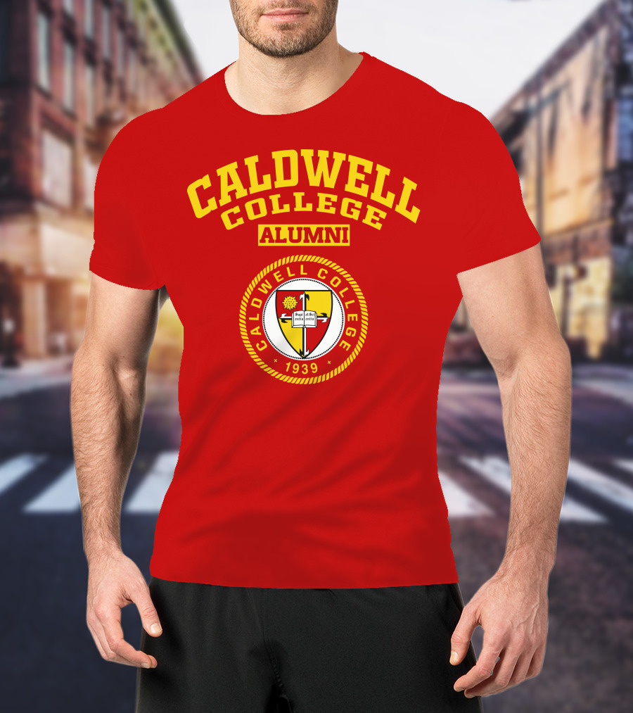 Caldwell College Alumni 1939 Shield Emblem T-Shirt