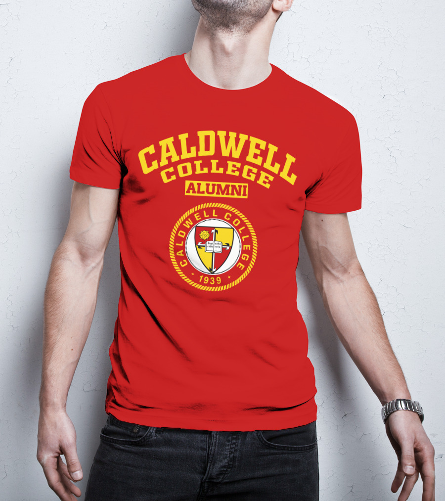 Caldwell College Alumni 1939 Shield Emblem T-Shirt