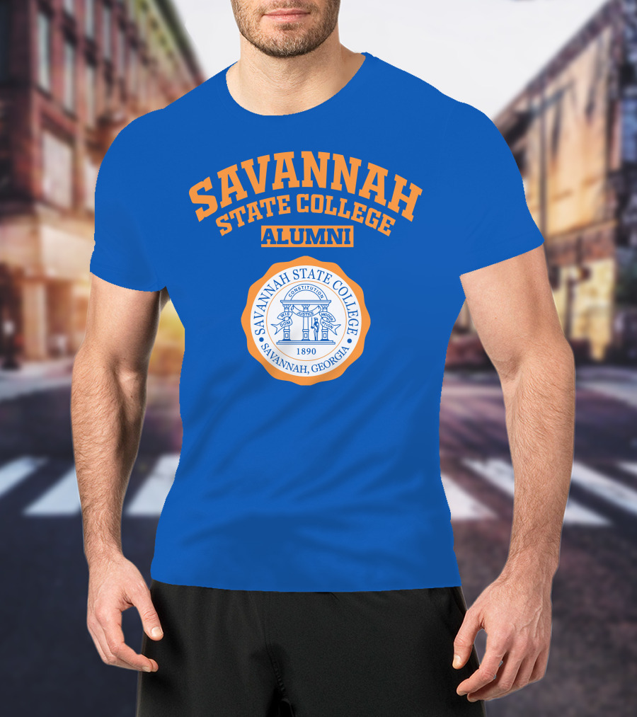 Savannah State College Alumni Seal 1890 Savannah Georgia T-Shirt