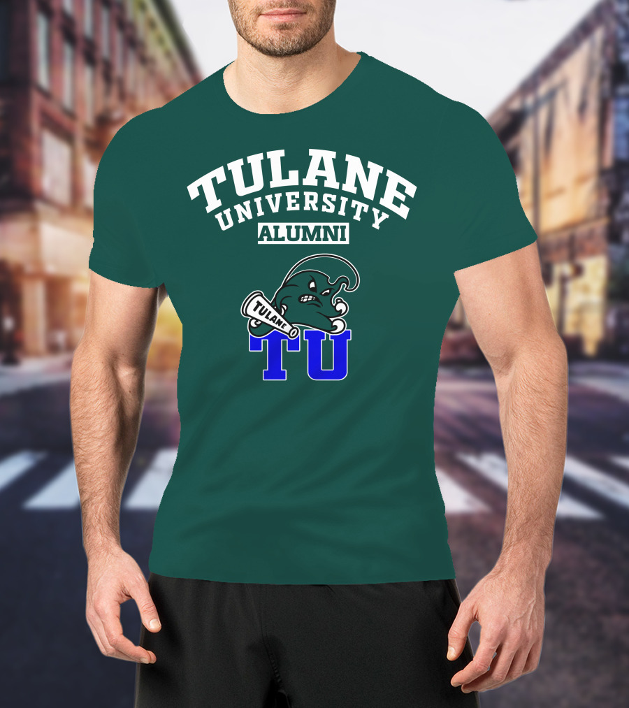 Tulane University Alumni Angry Wave TU T-Shirt