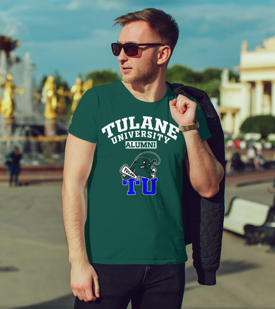 Tulane University Alumni Angry Wave TU T-Shirt