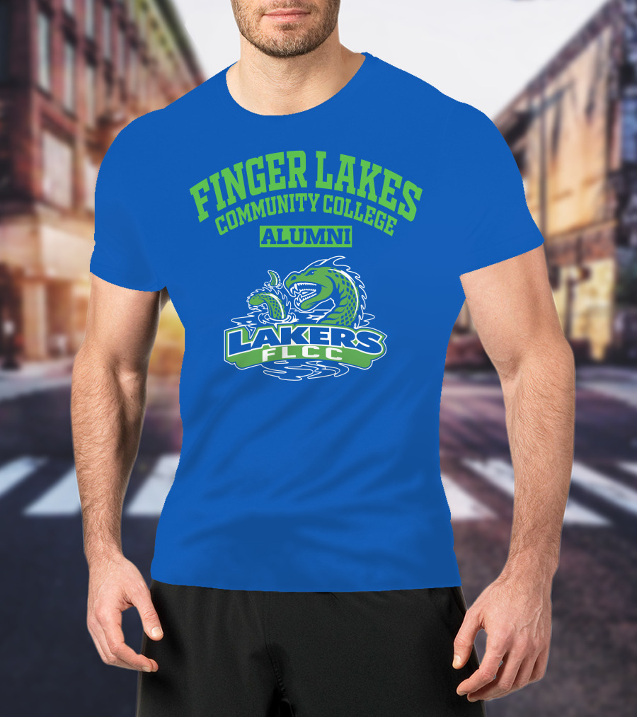 Finger Lakes Community College Alumni Lakers FLCC T-Shirt