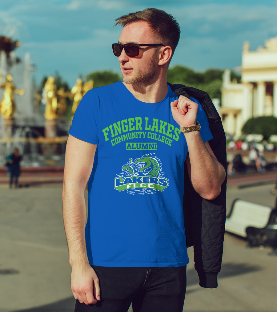 Finger Lakes Community College Alumni Lakers FLCC T-Shirt