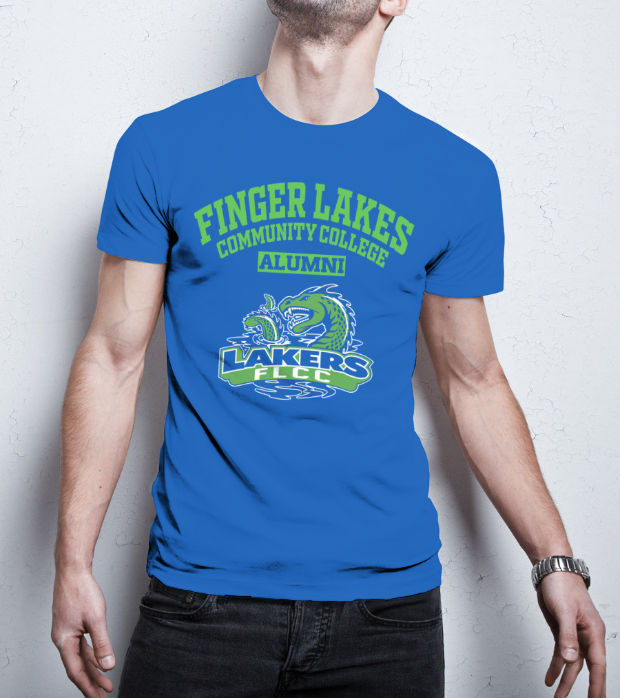 Finger Lakes Community College Alumni Lakers FLCC T-Shirt