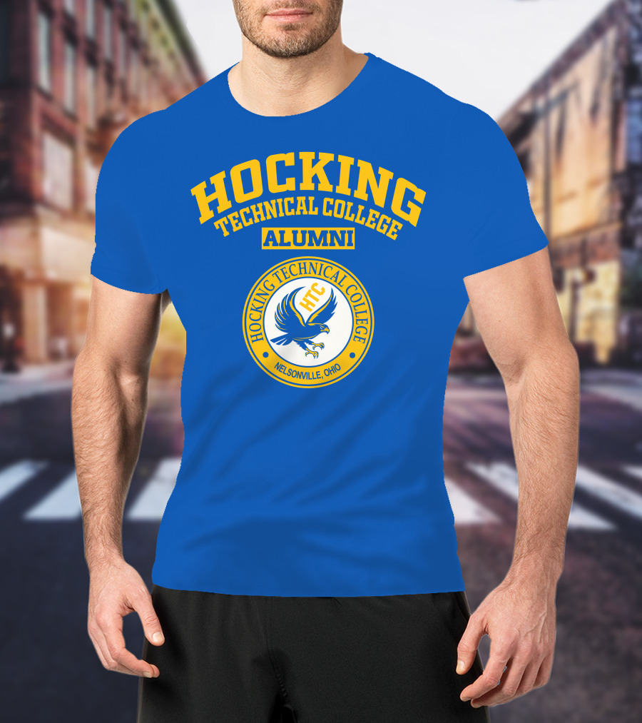 Hocking Technical College Alumni Nelsonville Ohio HTC Eagle T-Shirt