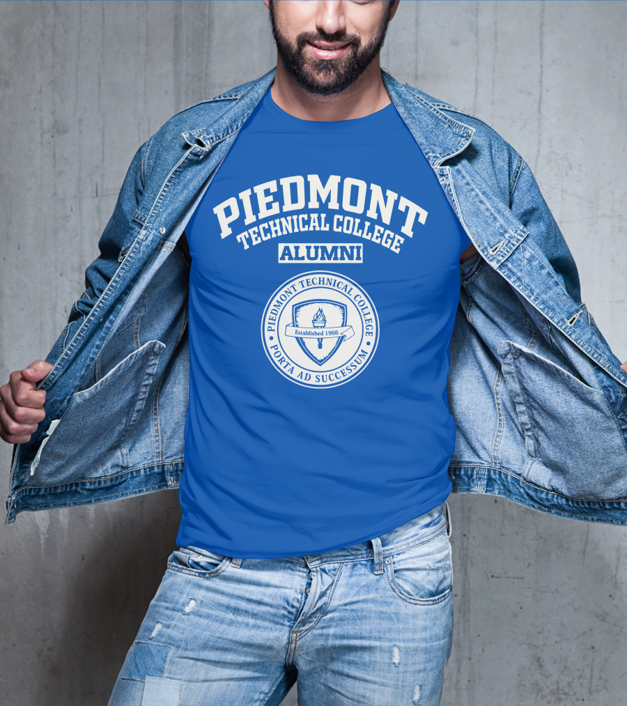 Piedmont Technical College Alumni Established 1966 Porta Ad Successum T-Shirt