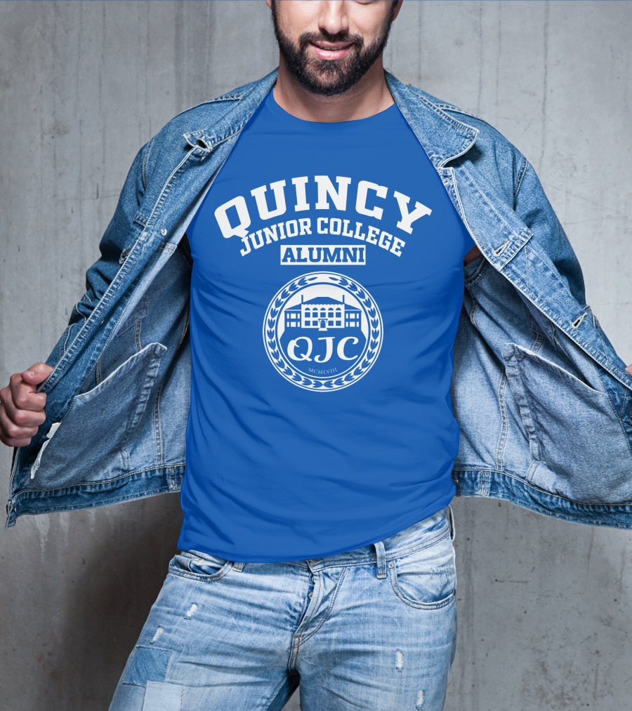 Quincy Junior College Alumni QJC MCMLVIII T-Shirt