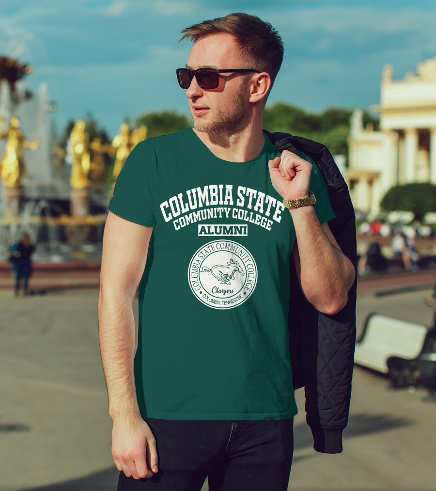 Columbia State Community College Alumni Chargers Columbia Tennessee T-Shirt