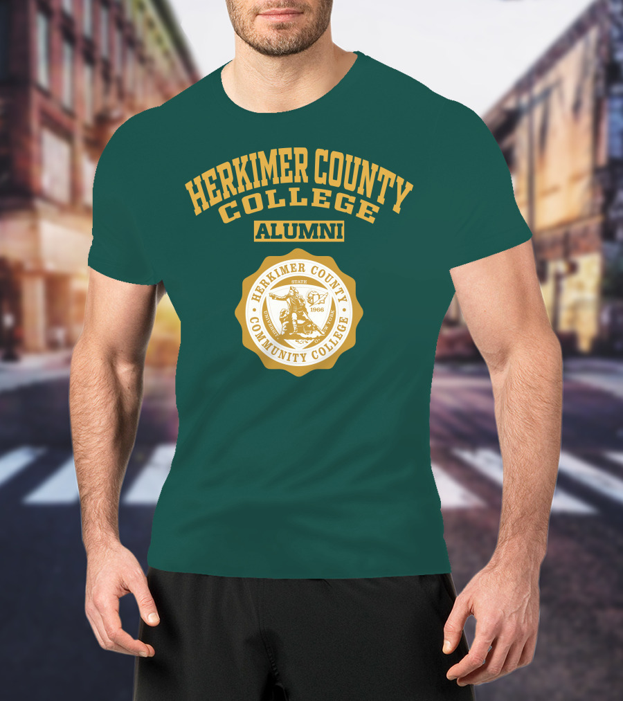 Herkimer County Community College Alumni Emblem 1966 T-Shirt