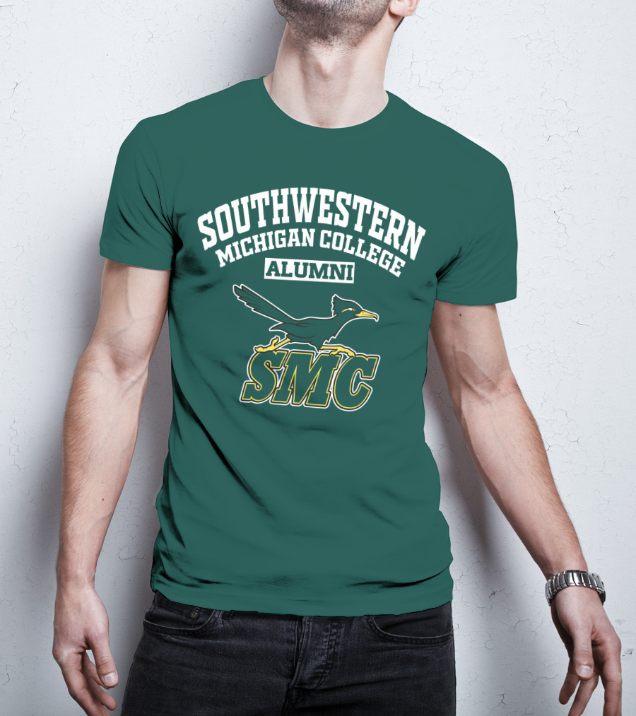 Southwestern Michigan College Alumni SMC Bird T-Shirt