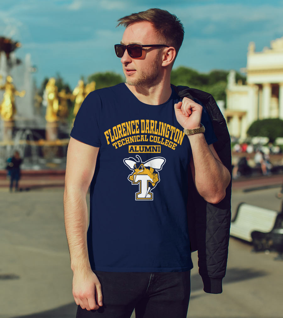 Florence Darlington Technical College Alumni Yellow Jacket T-Shirt