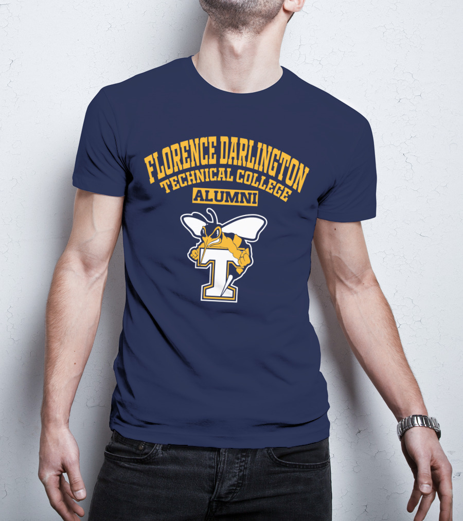 Florence Darlington Technical College Alumni Yellow Jacket T-Shirt