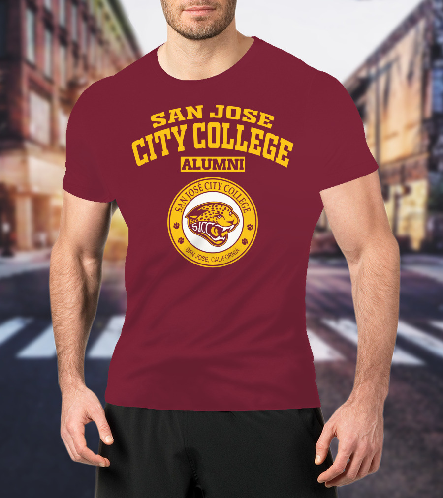 San Jose City College Alumni SJCC San Jose California T-Shirt
