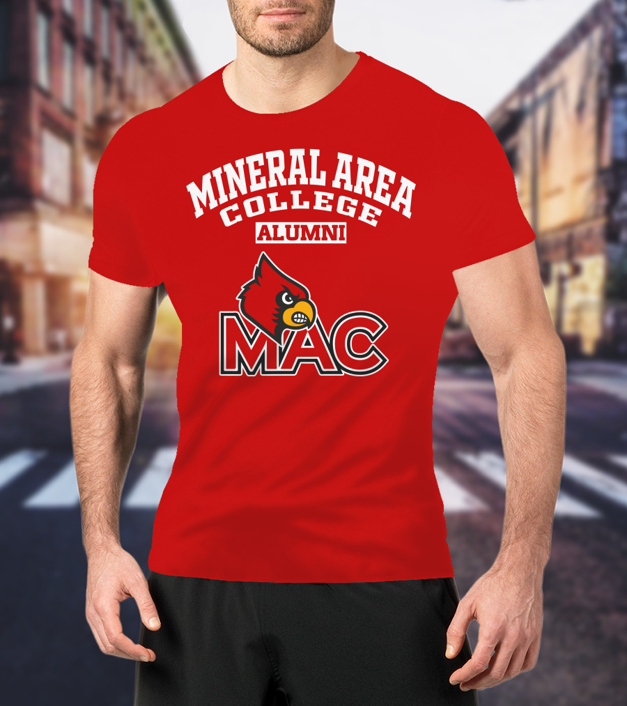 Mineral Area College Alumni Cardinal MAC T-Shirt