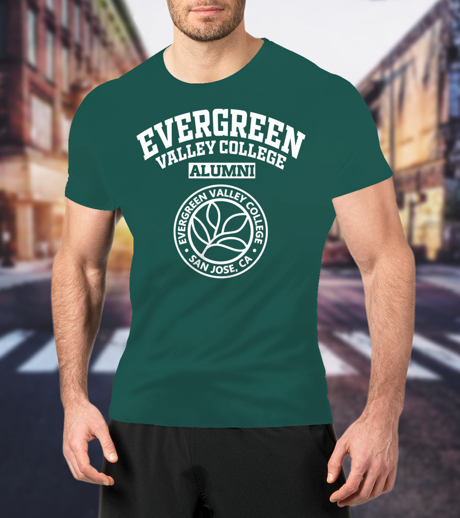 Evergreen Valley College Alumni San Jose CA T-Shirt