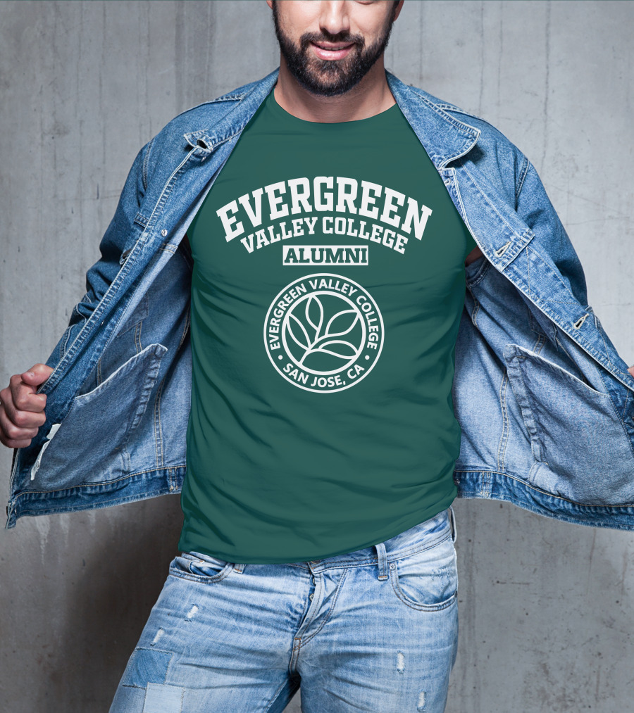 Evergreen Valley College Alumni San Jose CA T-Shirt
