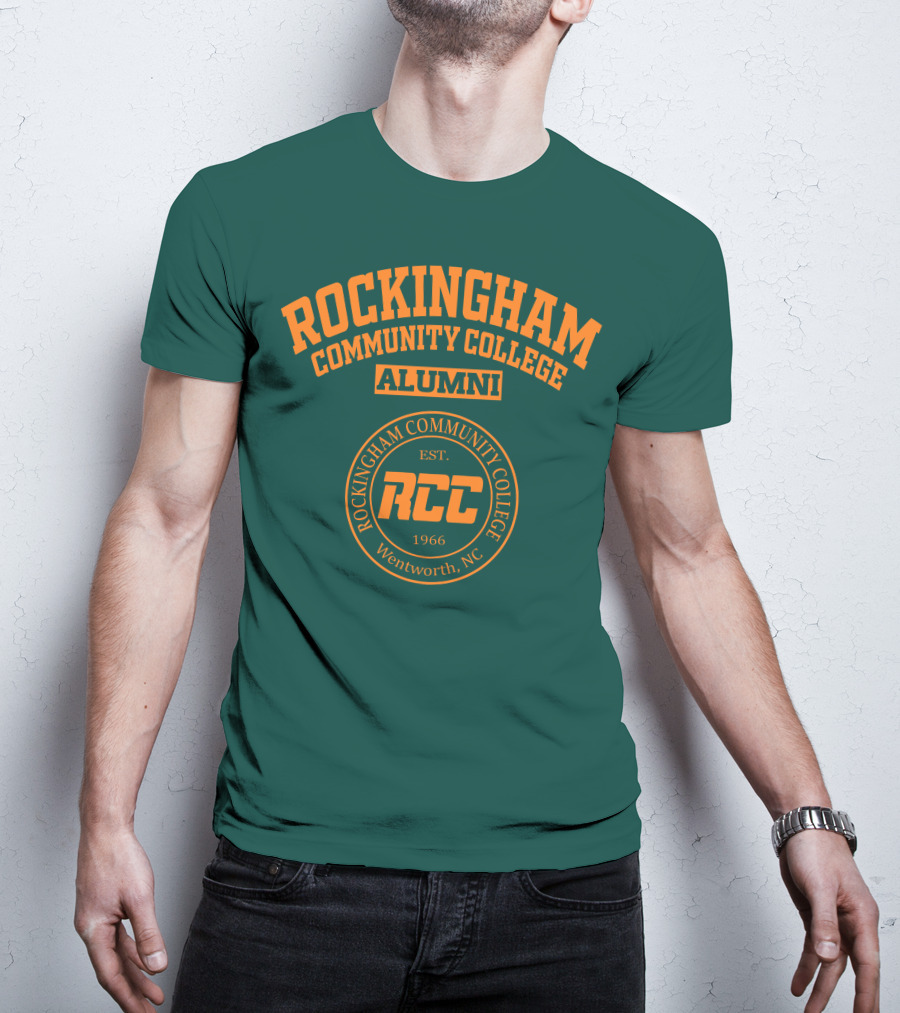 Rockingham Community College Alumni RCC Wentworth NC Est. 1966 T-Shirt