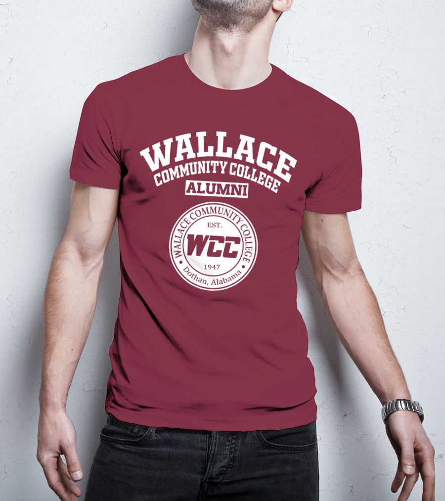 Wallace Community College Alumni WCC Dothan Alabama Est 1947 T-Shirt