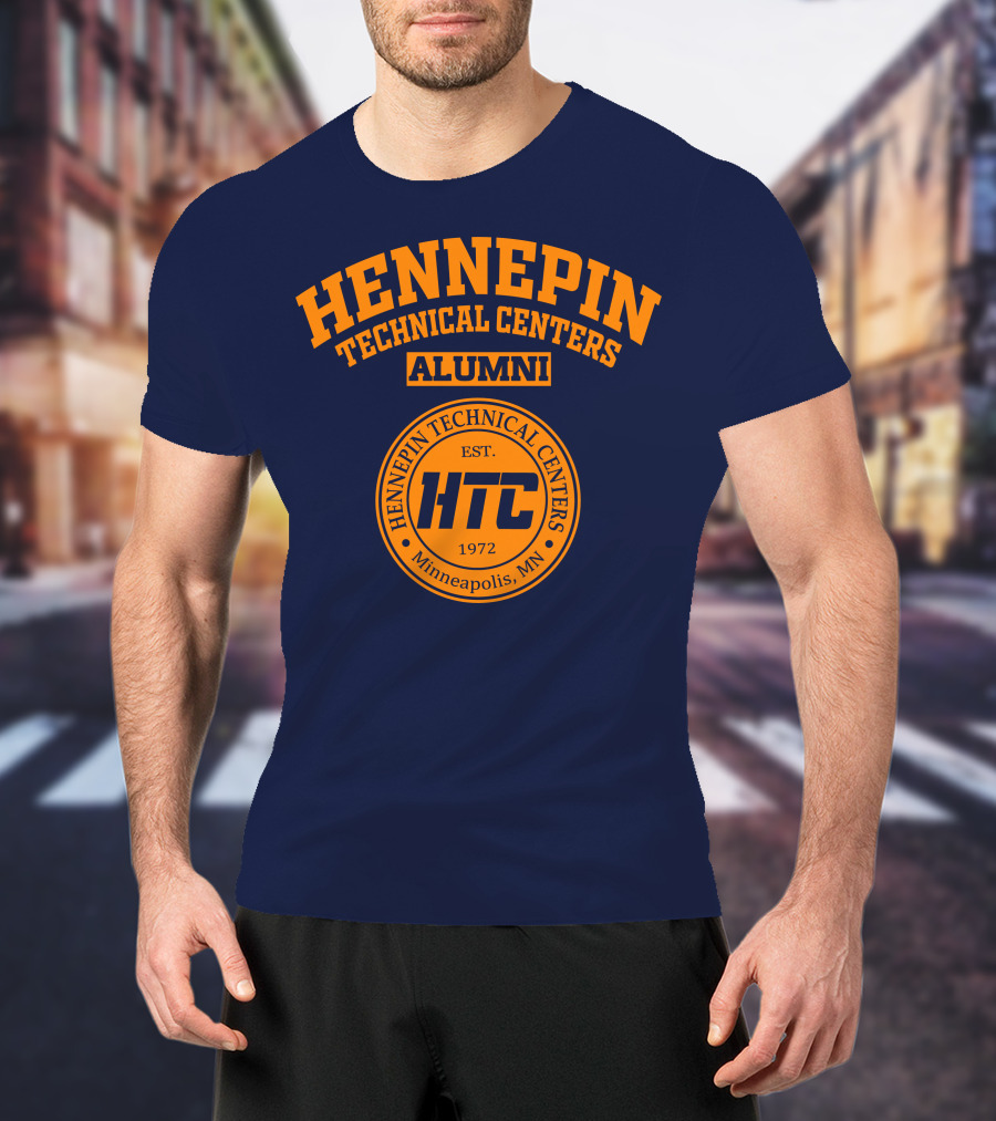 Hennepin Technical Centers Alumni HTC Est. 1972 Minneapolis MN T-Shirt