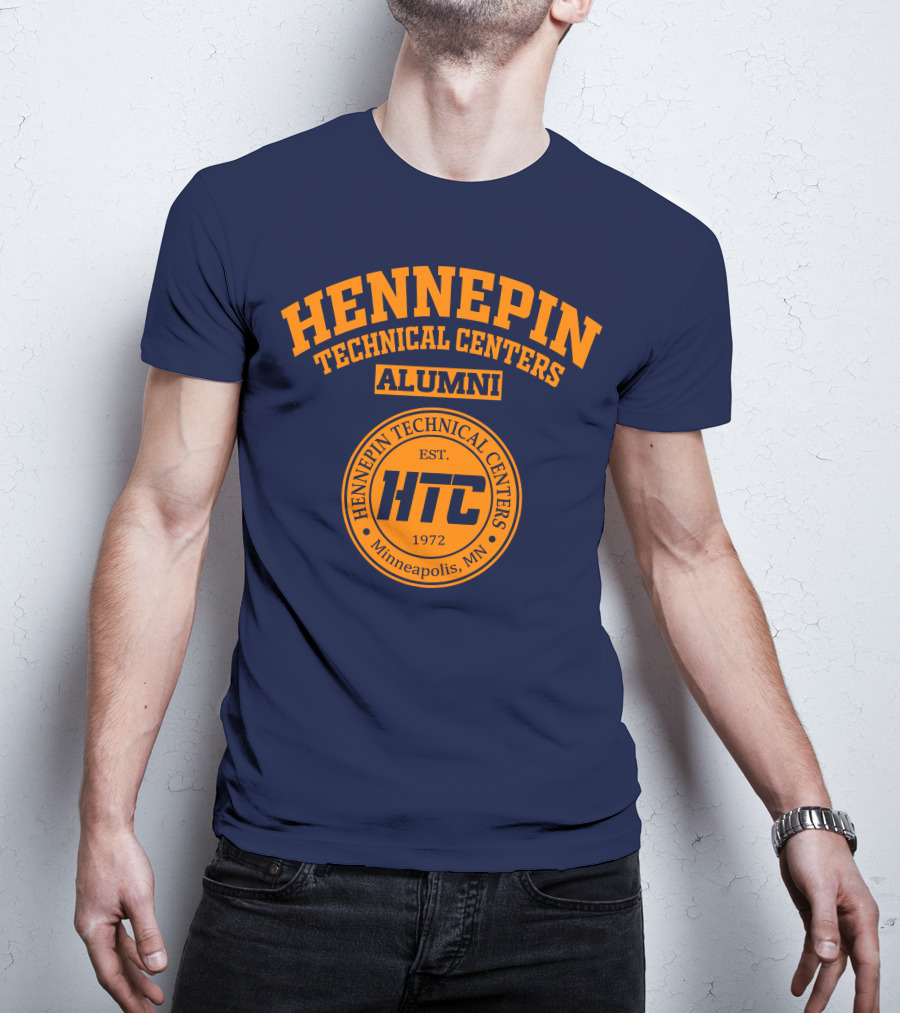 Hennepin Technical Centers Alumni HTC Est. 1972 Minneapolis MN T-Shirt