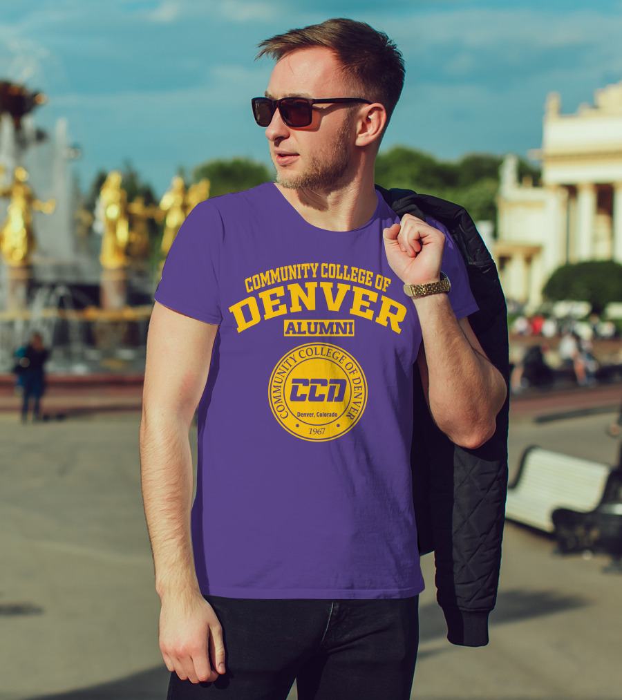 Community College Of Denver Alumni CCD 1967 Denver Colorado T-Shirt