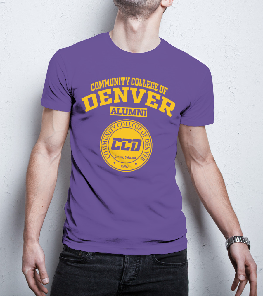 Community College Of Denver Alumni CCD 1967 Denver Colorado T-Shirt