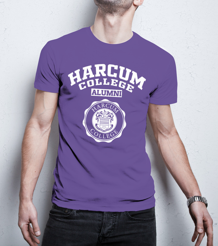 Harcum College Alumni 1915 Seal Purple T-Shirt