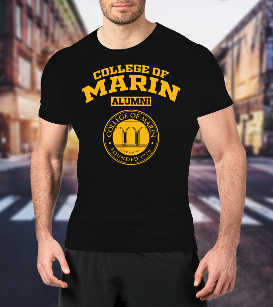 College Of Marin Alumni Founded 1926 T-Shirt