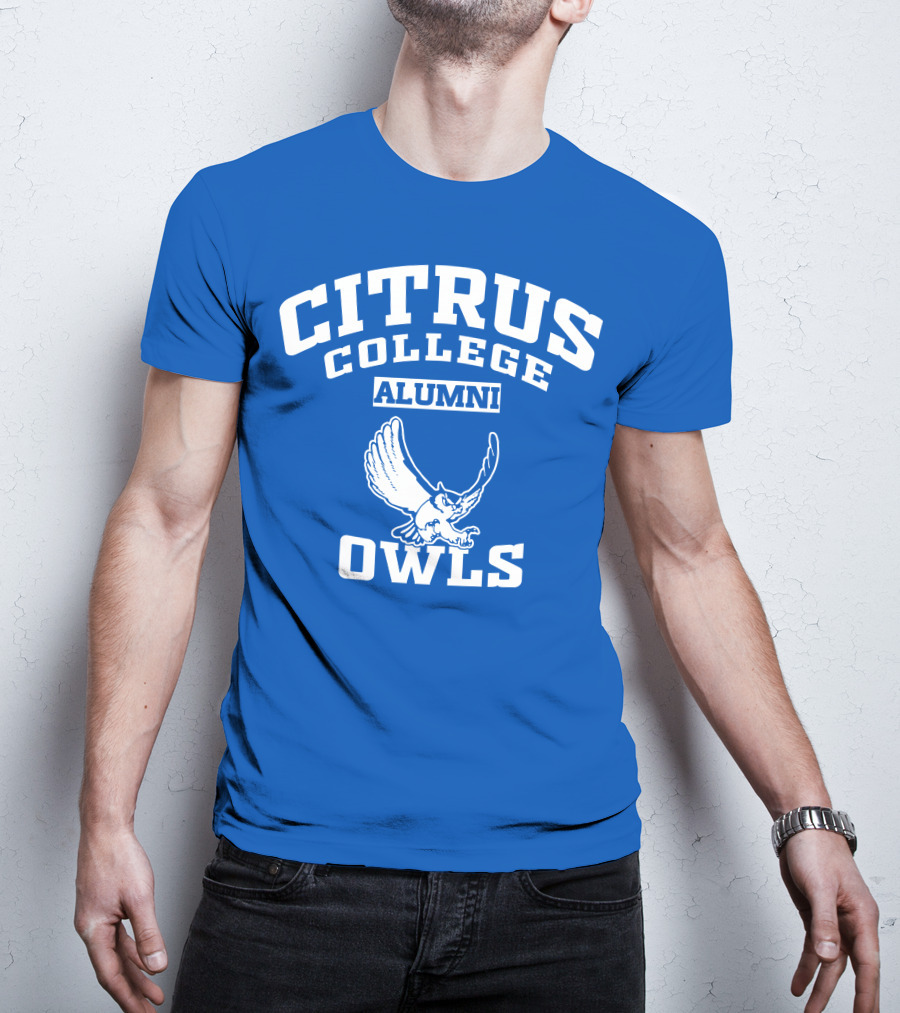 Citrus College Alumni Owls Blue T-Shirt