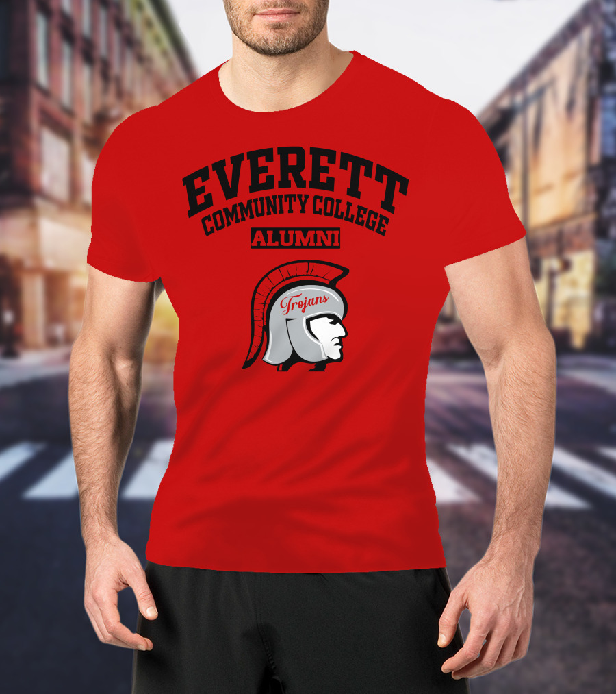 Everett Community College Alumni Trojans T-Shirt