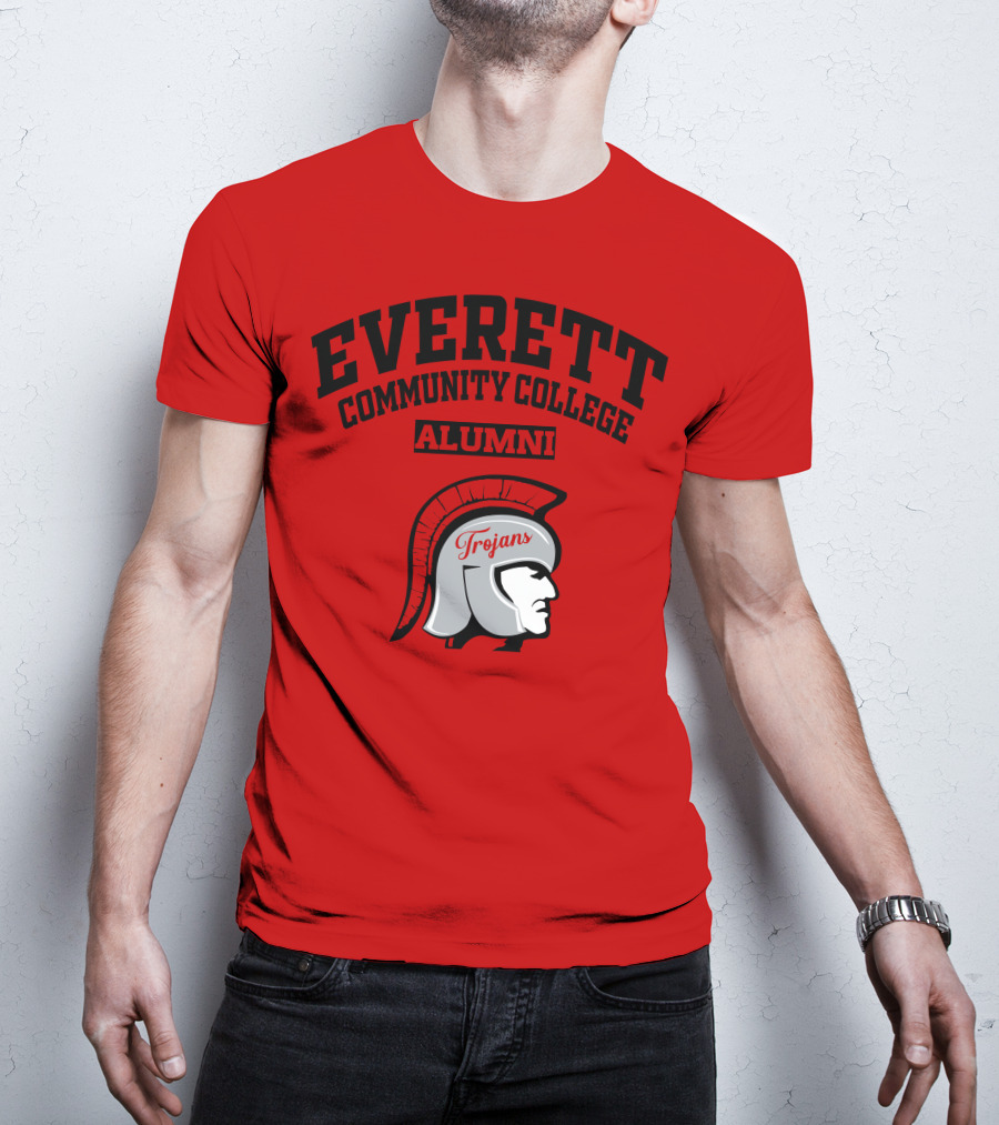 Everett Community College Alumni Trojans T-Shirt