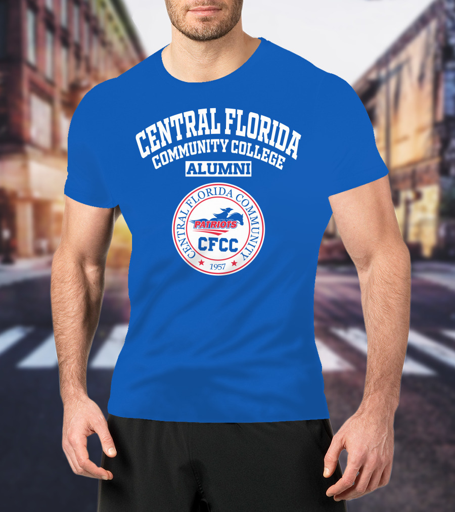 Central Florida Community College Alumni Patriots CFCC 1957 T-Shirt