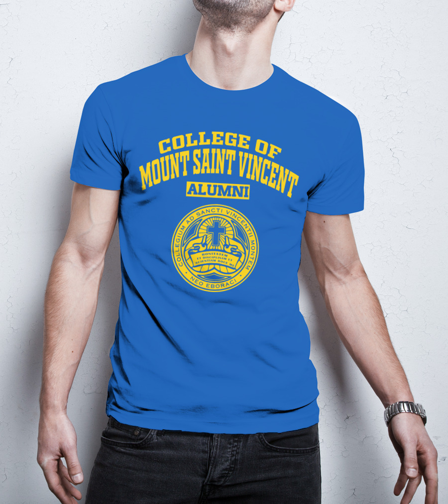 College Of Mount Saint Vincent Alumni Collegium Ad Sancti Vincentii Montem Neo Eboraci T-Shirt