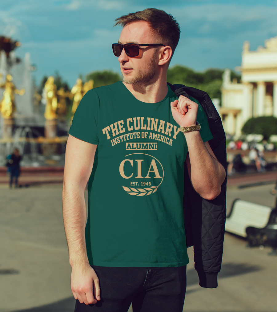 The Culinary Institute Of America Alumni CIA Est. 1946 T-Shirt