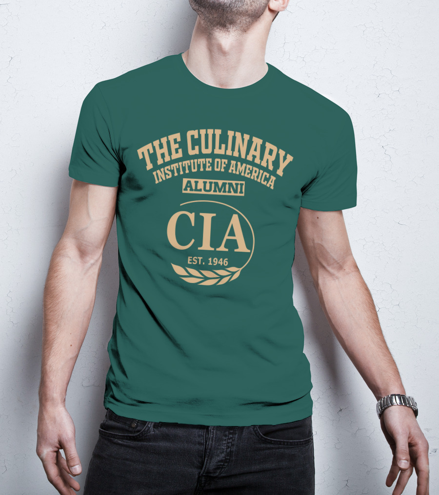 The Culinary Institute Of America Alumni CIA Est. 1946 T-Shirt