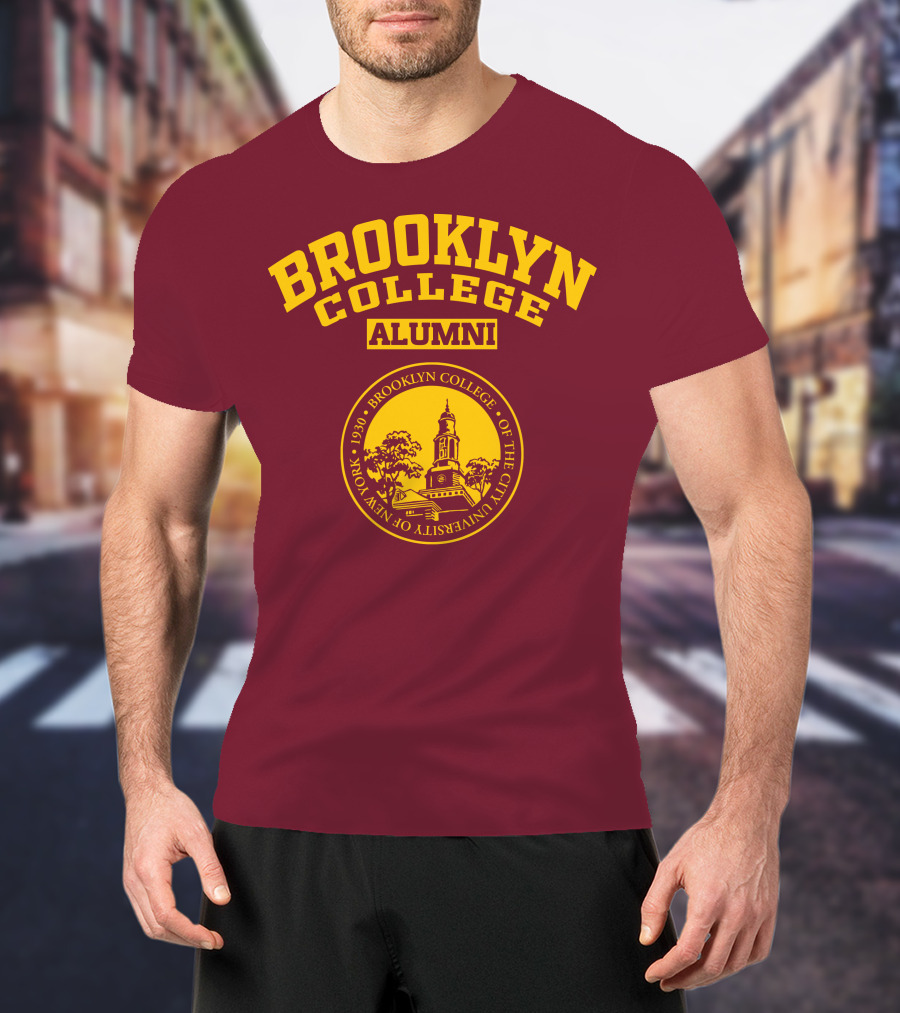 Brooklyn College Alumni 1930 Seal University Of The City Of New York T-Shirt