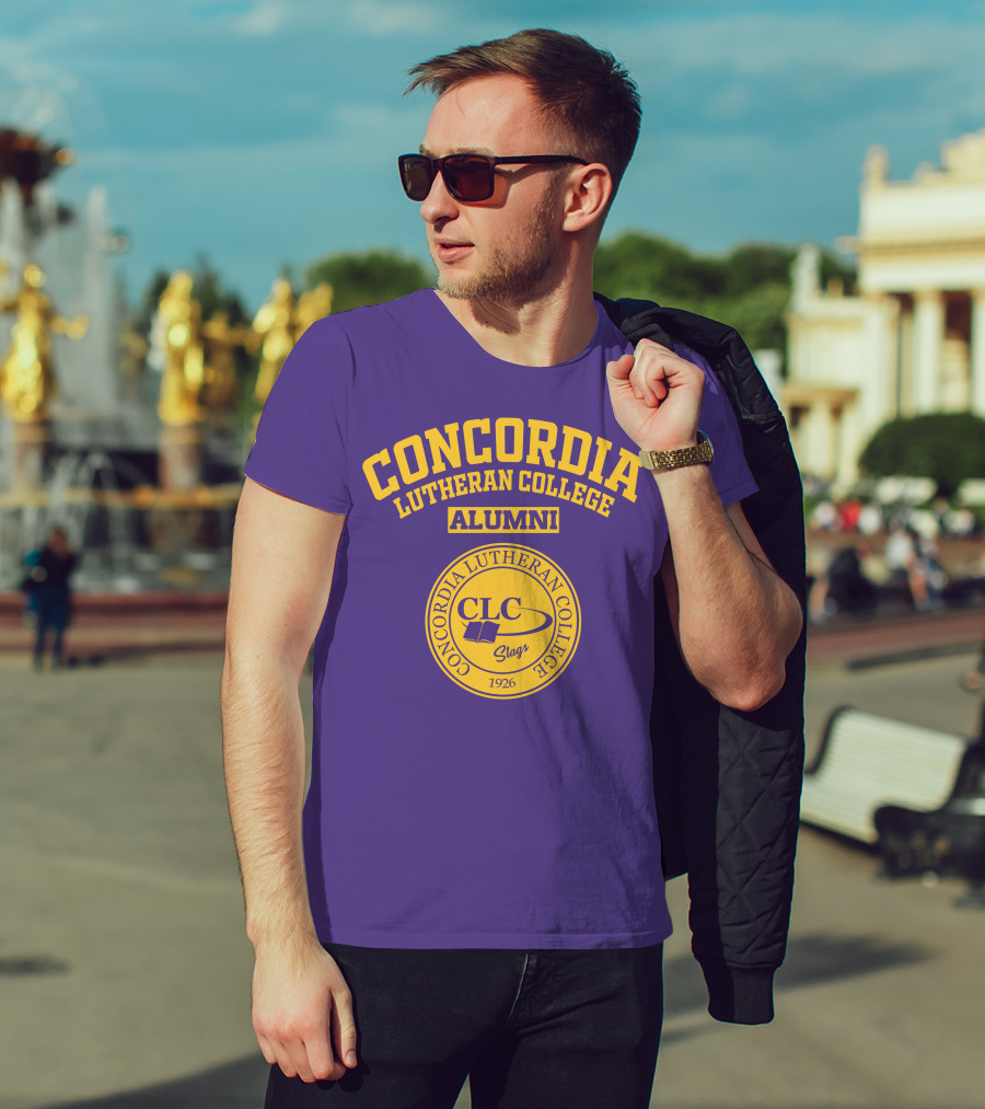 CONCORDIA LUTHERAN COLLEGE ALUMNI CLC STAGS 1926 T-Shirt