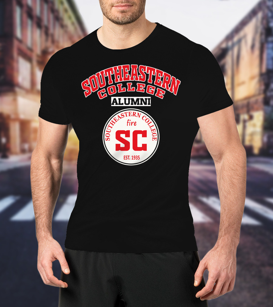 Southeastern College Alumni Fire SC Est. 1935 T-Shirt