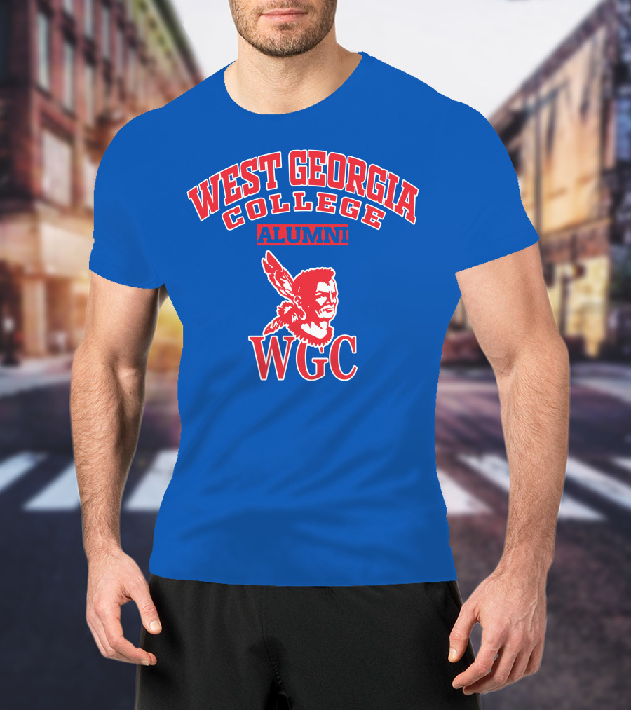 West Georgia College Alumni WGC Logo Native American T-Shirt