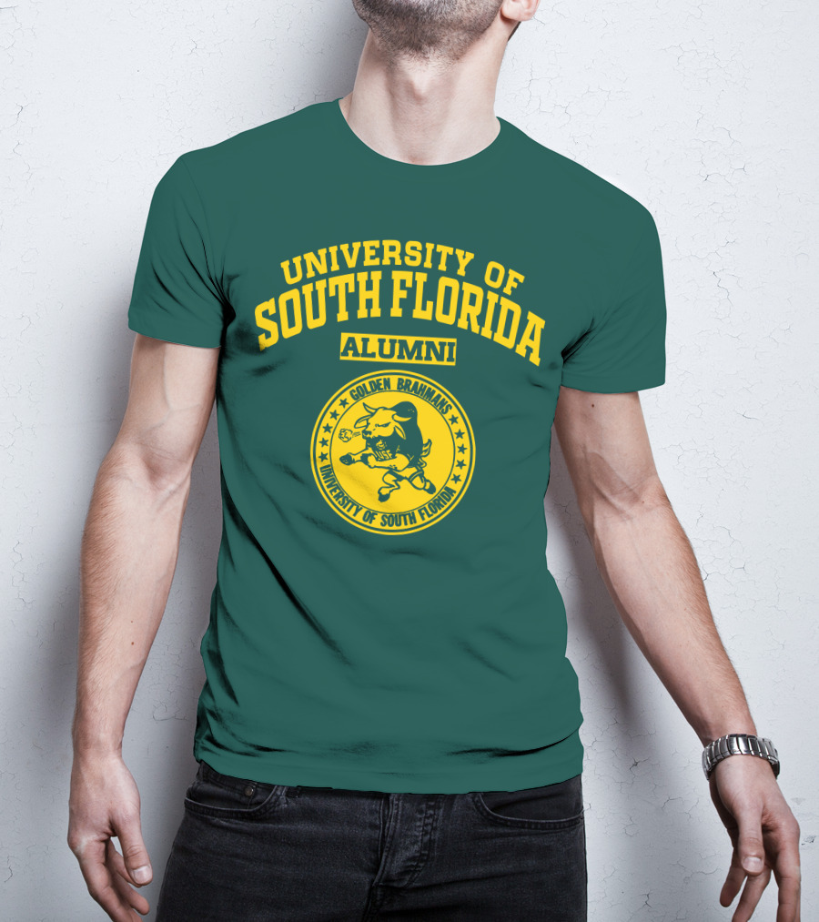 University Of South Florida Alumni Golden Brahmans T-Shirt
