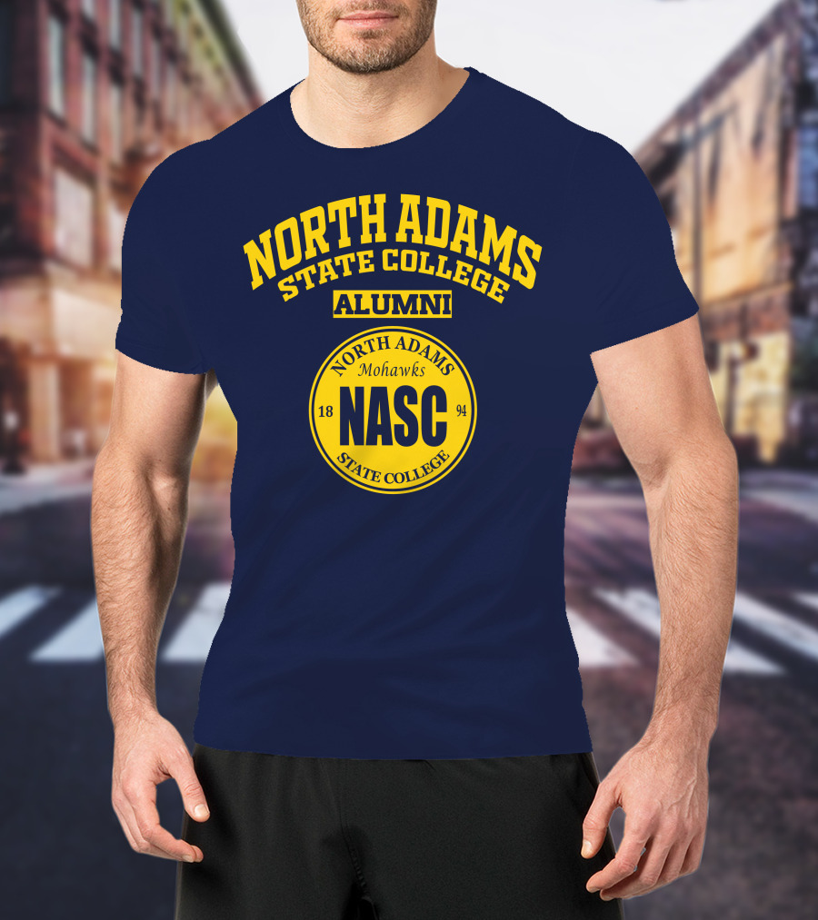 North Adams State College Alumni Mohawks NASC 1894 T-Shirt