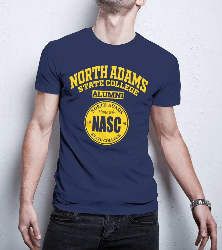 North Adams State College Alumni Mohawks NASC 1894 T-Shirt