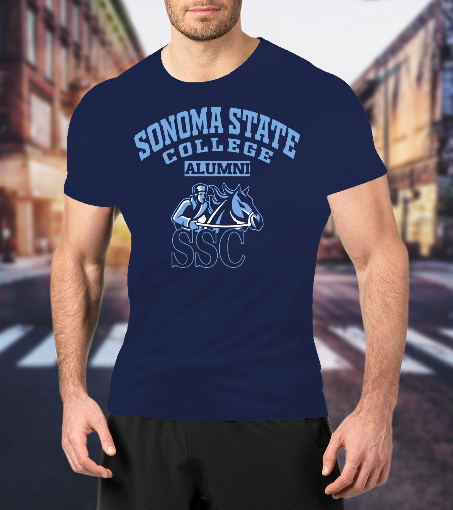 Sonoma State College Alumni SSC Horseman T-Shirt